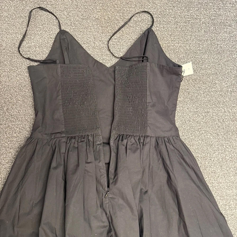 Aritzia Babaton Looksee Poplin Dress in Black - Picture 10 of 14